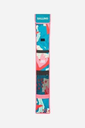 Funda para un palo floreada